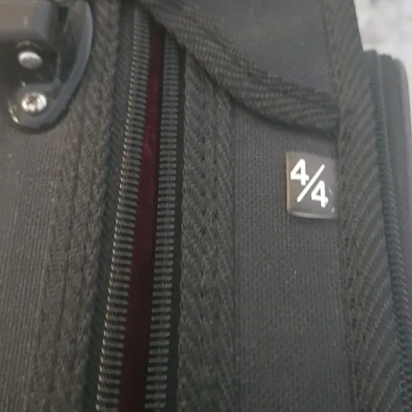 Violin Case Black Lightweight  Size  4/4 - Picture 4 of 6